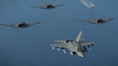 "Korean -type fighter" and "stealth unmanned fighter" fly over Takeshima ... Korean army released CG images