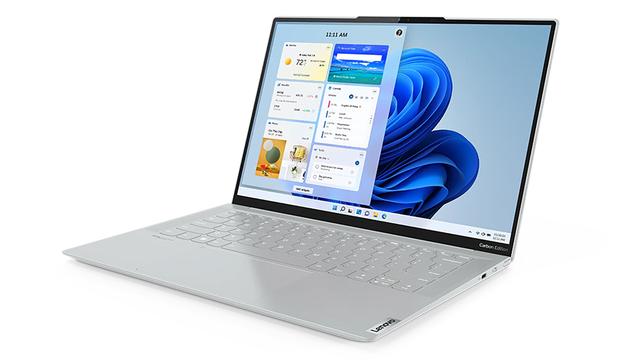 RyzenとOLED搭載で薄くて軽いモバイルノート、レノボ「YOGA Slim 760 Carbon」 