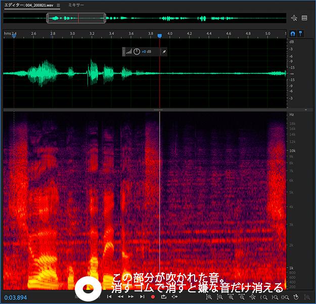 Eliminate the noise - Part 1 "Escape from wind noise and hand noise"