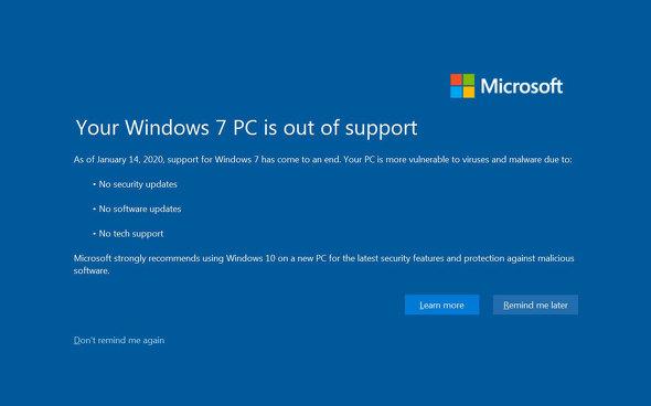 Windows 7をサポート終了以降も使い続ける場合に覚えておきたいこと：Windowsフロントライン（1/2 ページ）