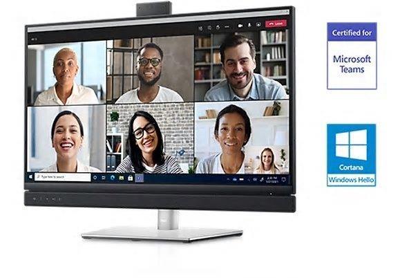 ビデオ会議に最適な27インチQHD液晶ディスプレイ「Dell C2722DE 27インチコラボレーションモニター」 