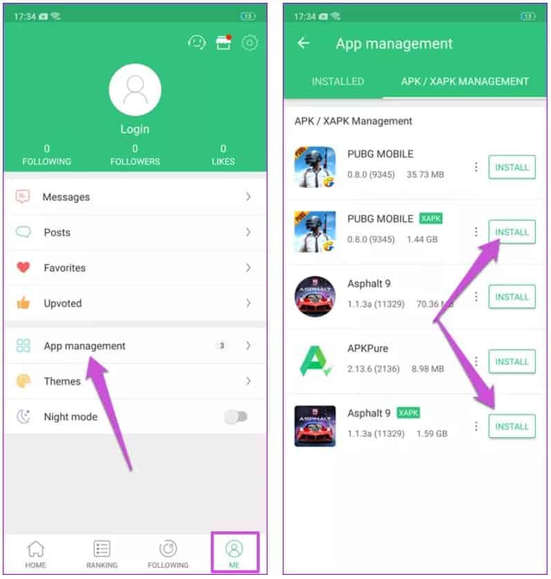 طريقة فتح وتثبيت ملفات xapk على أندرويد