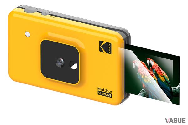 "Kodak's new idea camera printer" that can be taken with one unit is printed on the spot