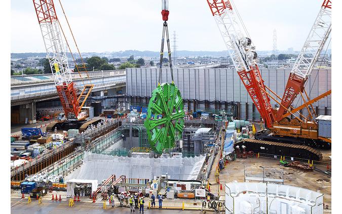 Completion will be in 10 years The opening of the Tokyo section of the outer ring road is in sight There is movement in the construction section of the cave-in accident