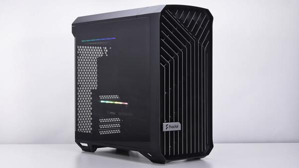 180mm fan x 2 "FRACTAL DESIGN TORRENT COMPACT" ATX case "