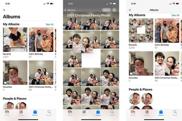 【iPhone】写真アプリでアルバムの「キー写真」を変更する方法