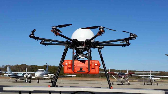 Officially.. Drones are allowed to deliver orders in America