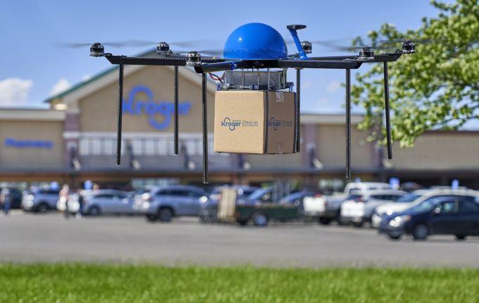 U.S. Kroger to deliver food and daily necessities by drone, demonstration test from this spring