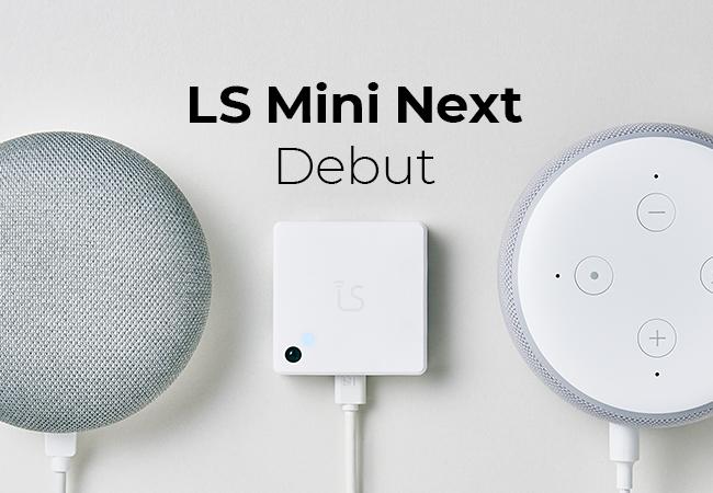 Started selling the smart home controller "LS Mini Next", which realizes a comfortable smart life with AI, at a special price of 4,980 yen