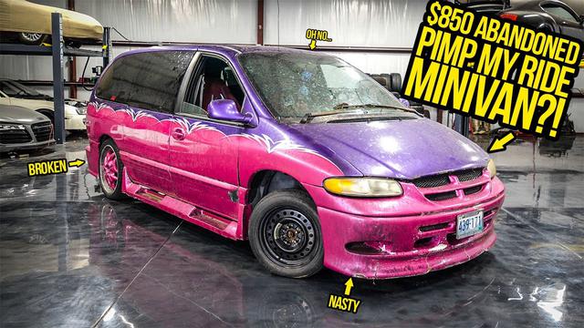 www.hotcars.com Everything Wrong With The 'Pimp My Ride' Minivan 