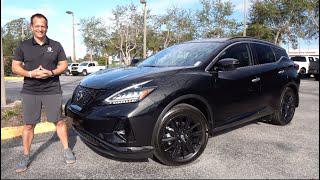 2022 Nissan Murano Gets Blacked-Out Midnight Edition
