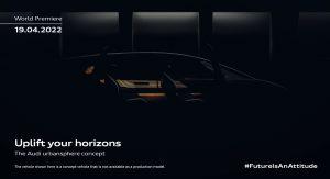Carscoops Audi lança novo teaser para o conceito Urbansphere 