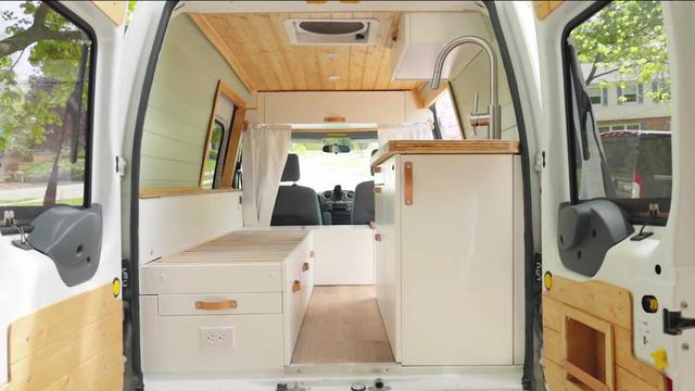 Ford Transit Connect Micro Camper Is Surprisingly Well Equipped