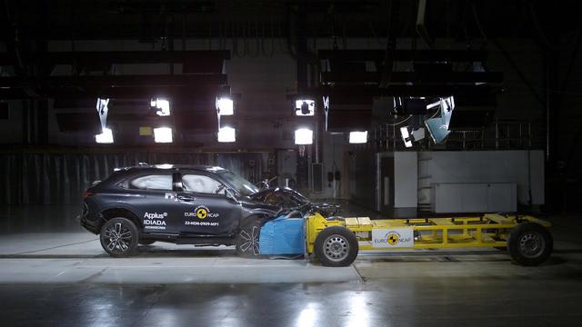 Honda HR-V Hybrid SUV scores four-star rating at the Euro NCAP crash tests 