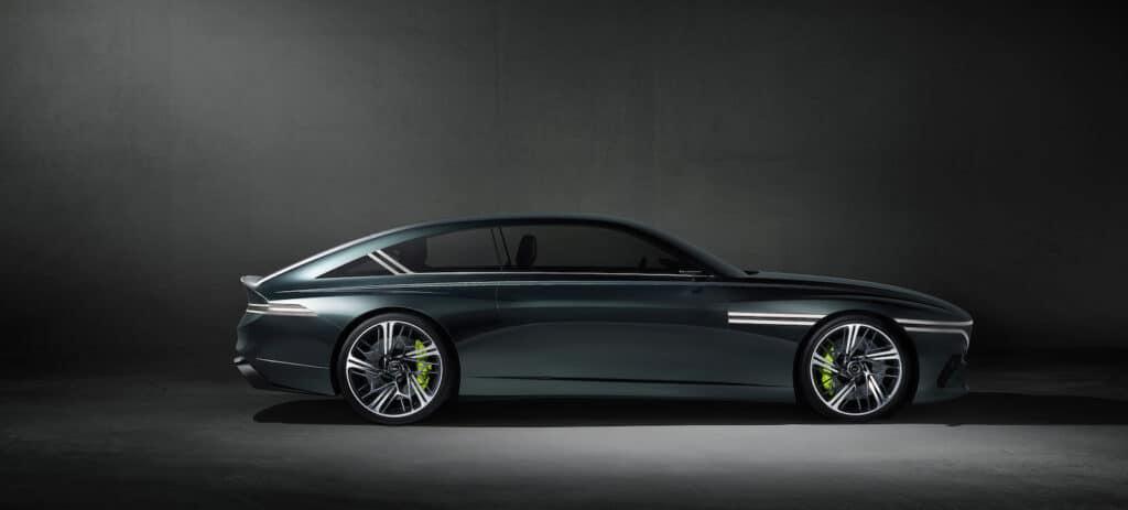 The Genesis X Speedium Coupe Is a Stunning Hatchback EV Concept 