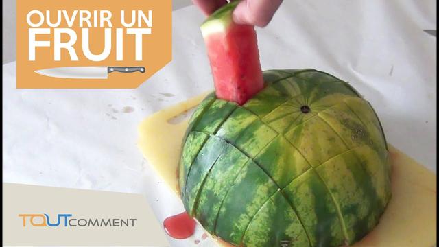 Comment couper une pastèque facilement et rapidement sans perdre un doigt ? 