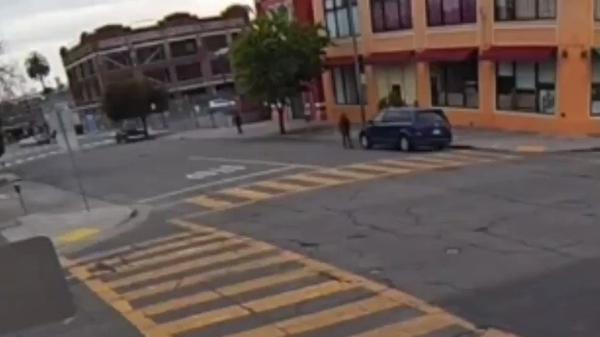 Murder charge after Oakland father mowed down by minivan in Chinatown