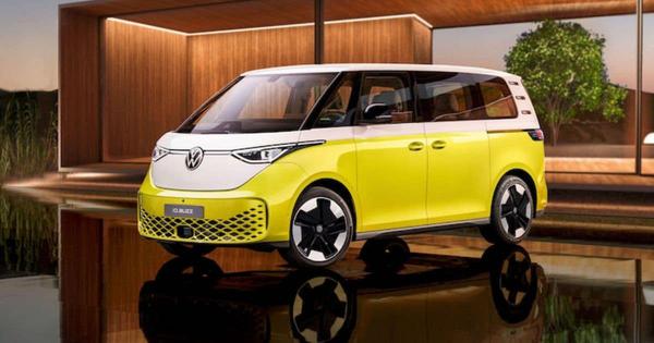 VW's new electric ID Buzz could bring back memories of Scooby-Doo's Mystery Machine 
