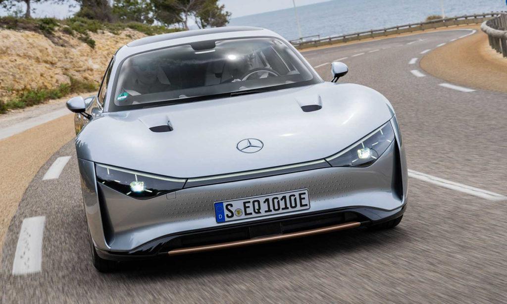 The Mercedes-Benz Vision EQXX doesn’t know what range anxiety is 