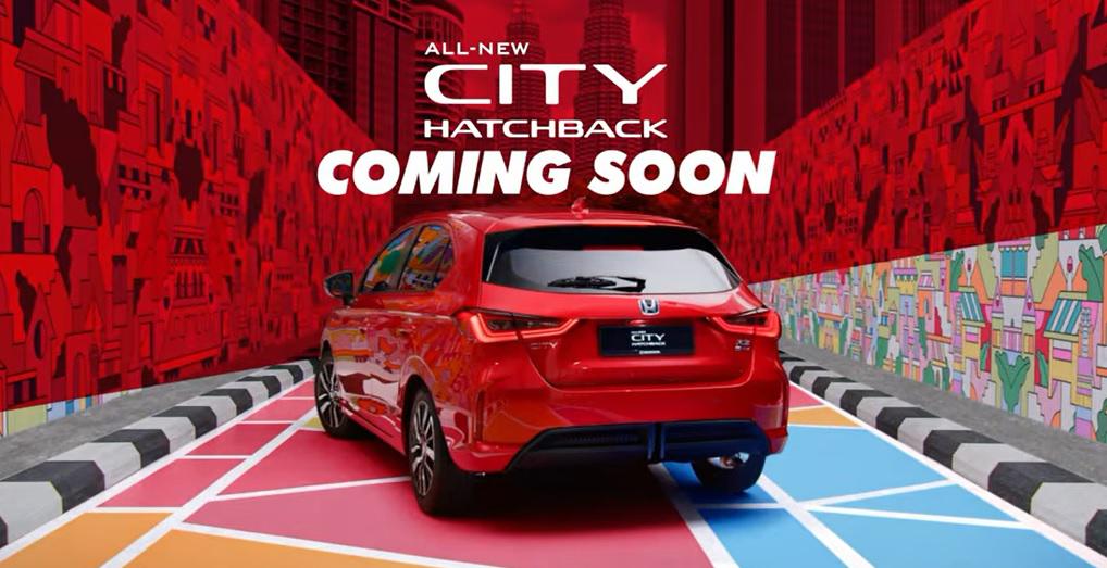 2022 Honda City Hatchback in Malaysia – official teaser released, coming soon to replace the Jazz 
