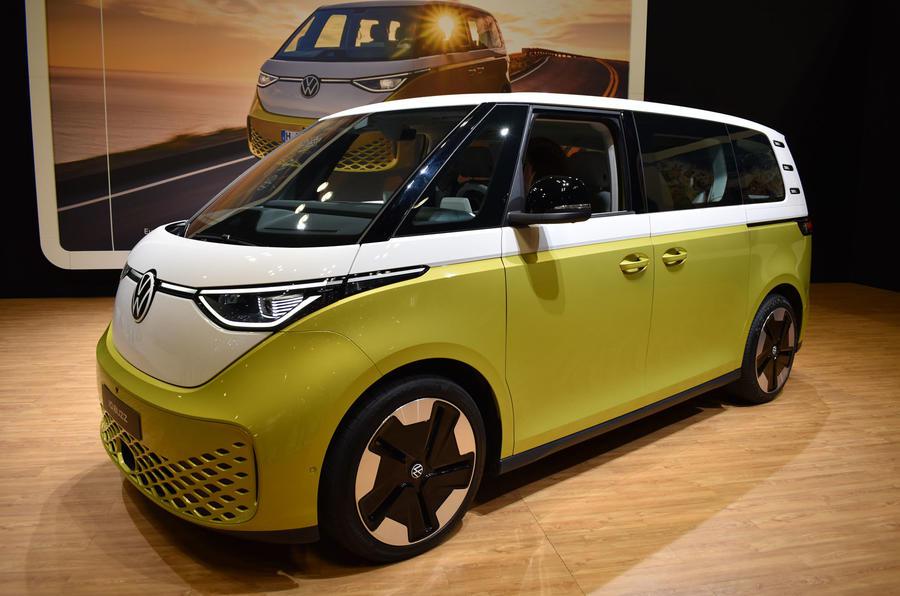 VW ID. Buzz creates, well, EV buzz at auto-show debut 