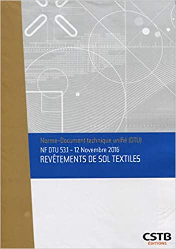 NF DTU 53.1 – Revêtements de sol textiles