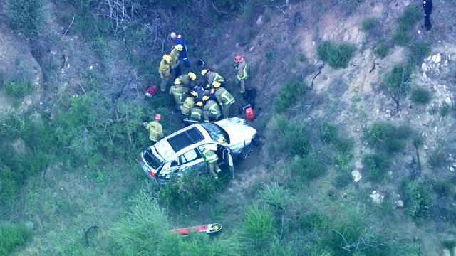 Vehicle Goes Over Griffith Park Cliff With 68-Year-Old Woman Inside