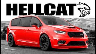 Monster Van Alert: The Chrysler Pacifica Hellcat Is Happening 