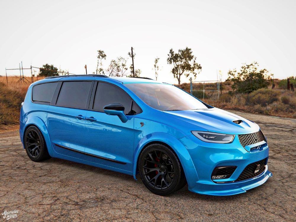 The Chrysler Pacifica SRT Hellcat To Become A Reality, Next Month! 