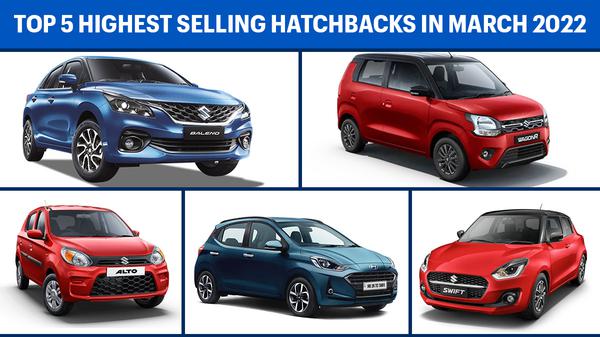 Top 5 hatchbacks sold in India in March 2022