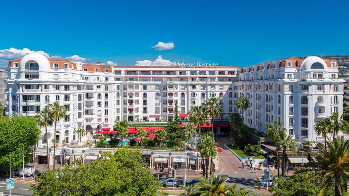 We tested ... one night at the Majestic hotel in Cannes