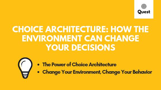 How ‘choice architecture’ can help fight climate change