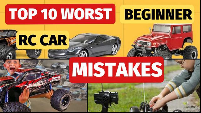 Five mistakes to avoid when buying a remote control car 