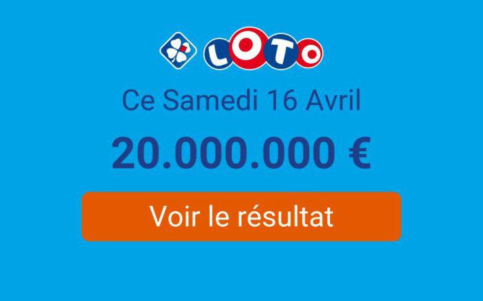 Loto FDJ : Un jackpot de 20 millions d'euros à gagner ce samedi 16 avril 