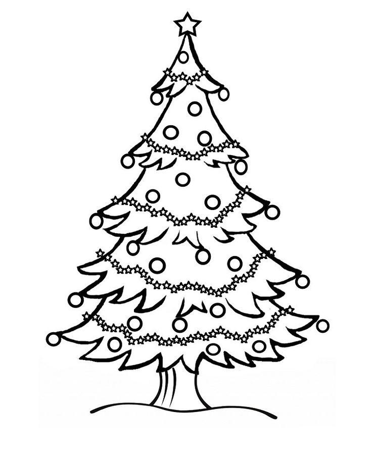 Sapin de Noël dessin : 20+ coloriages à imprimer gratuitement pour les enfants et les adultes !