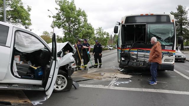 9 Injured in 3-Vehicle Collision Involving Rohnert Park Transit Bus 