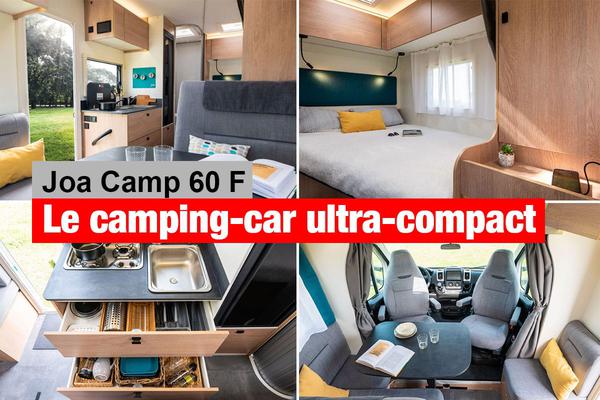 Joa Camp 60 F, le camping-car compact comme un fourgon aménagé