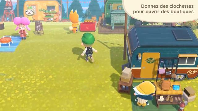 Ile de Joe Animal Crossing New Horizons : Comment débloquer la place centrale avec les boutiques ?