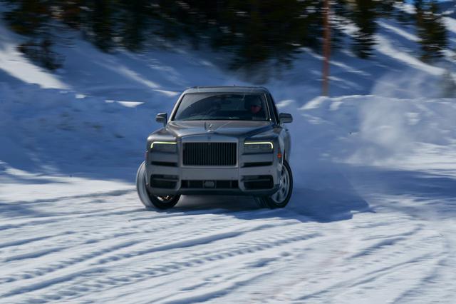 A day in the Mountains and Powering Through Snow With Rolls-Royce 
