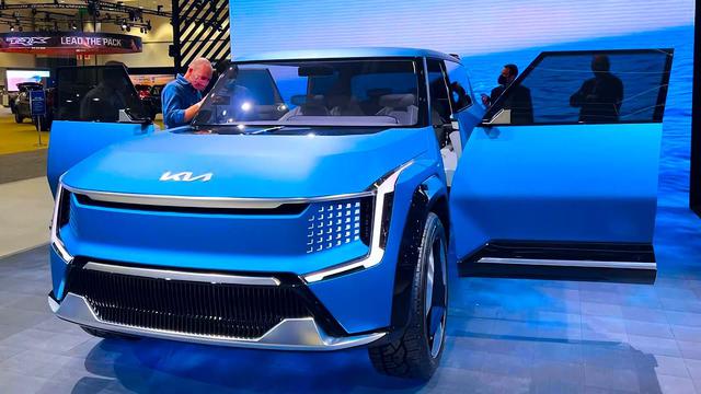 Kia Confirms US Launch Of EV9 Three-Row Electric SUV For H2 2023 