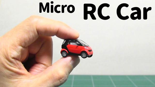 Miniature Motorized RC Car Is Massively Impressive