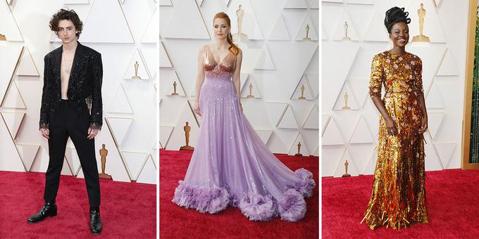 Oscars 2022 : les looks du tapis rouge pour le meilleur et pour le pire… 