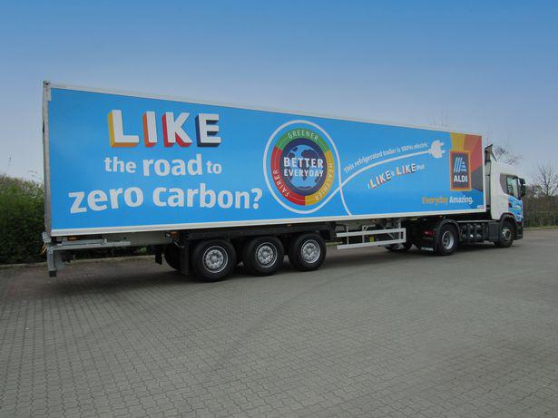 Major supermarket introduces latest green technology to delivery fleet 