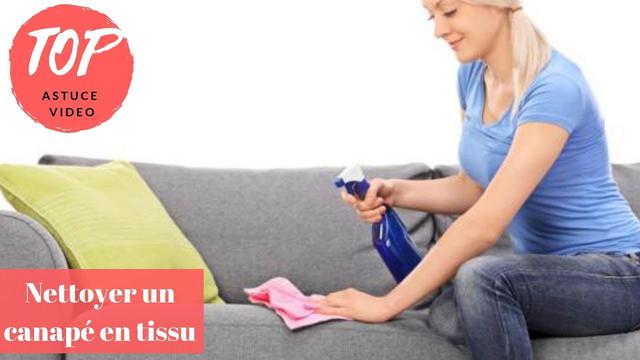 Les 5 astuces les plus efficaces pour nettoyer un canapé en tissu