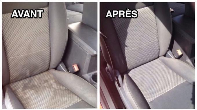 8 astuces pour nettoyer facilement des sièges de voiture