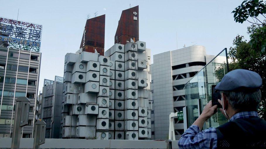 Au Japon, la fin d'une époque à Tokyo avec la démolition des tours Nakagin, chef-d’œuvre d’architecture métaboliste
