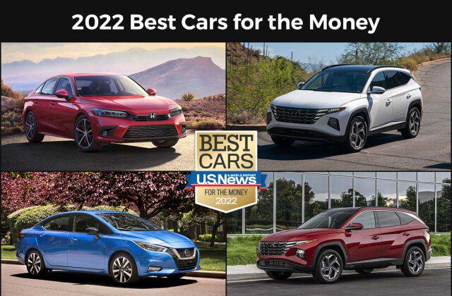U.S. News Announces the 2022 Best Cars for the Money