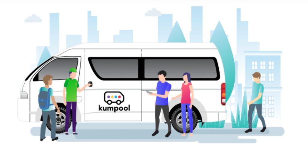 Petaling Jaya has an eHailing van service called Kumpool 
