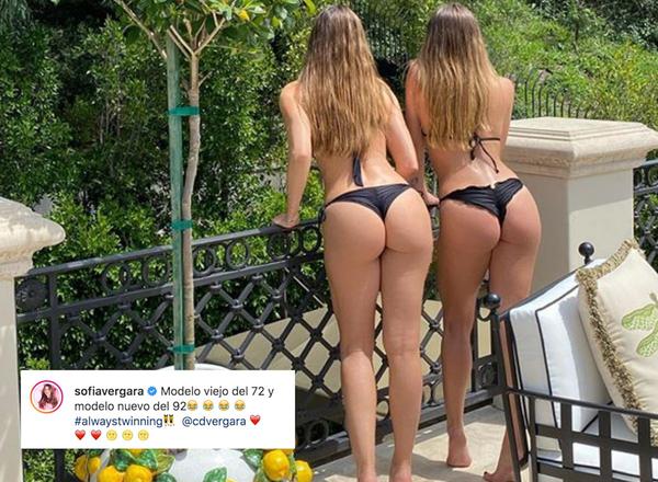 Sofia Vergara : à 47 ans, elle a le même corps que sa nièce de 27 ans et elle le prouve en s’affichant en bikini