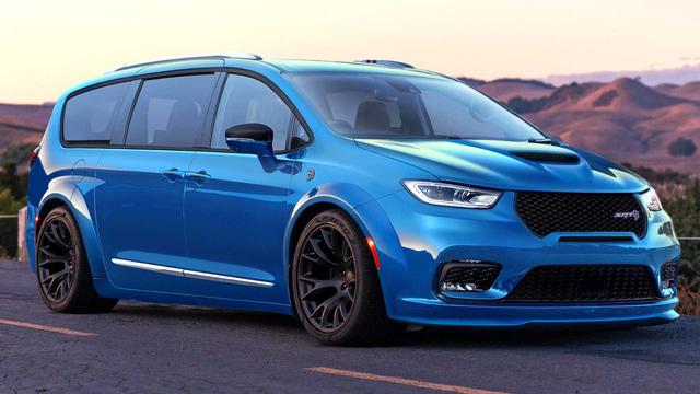 Chrysler Pacifica Hellcat Unofficial Rendering Would Make A Fast Family Hauler